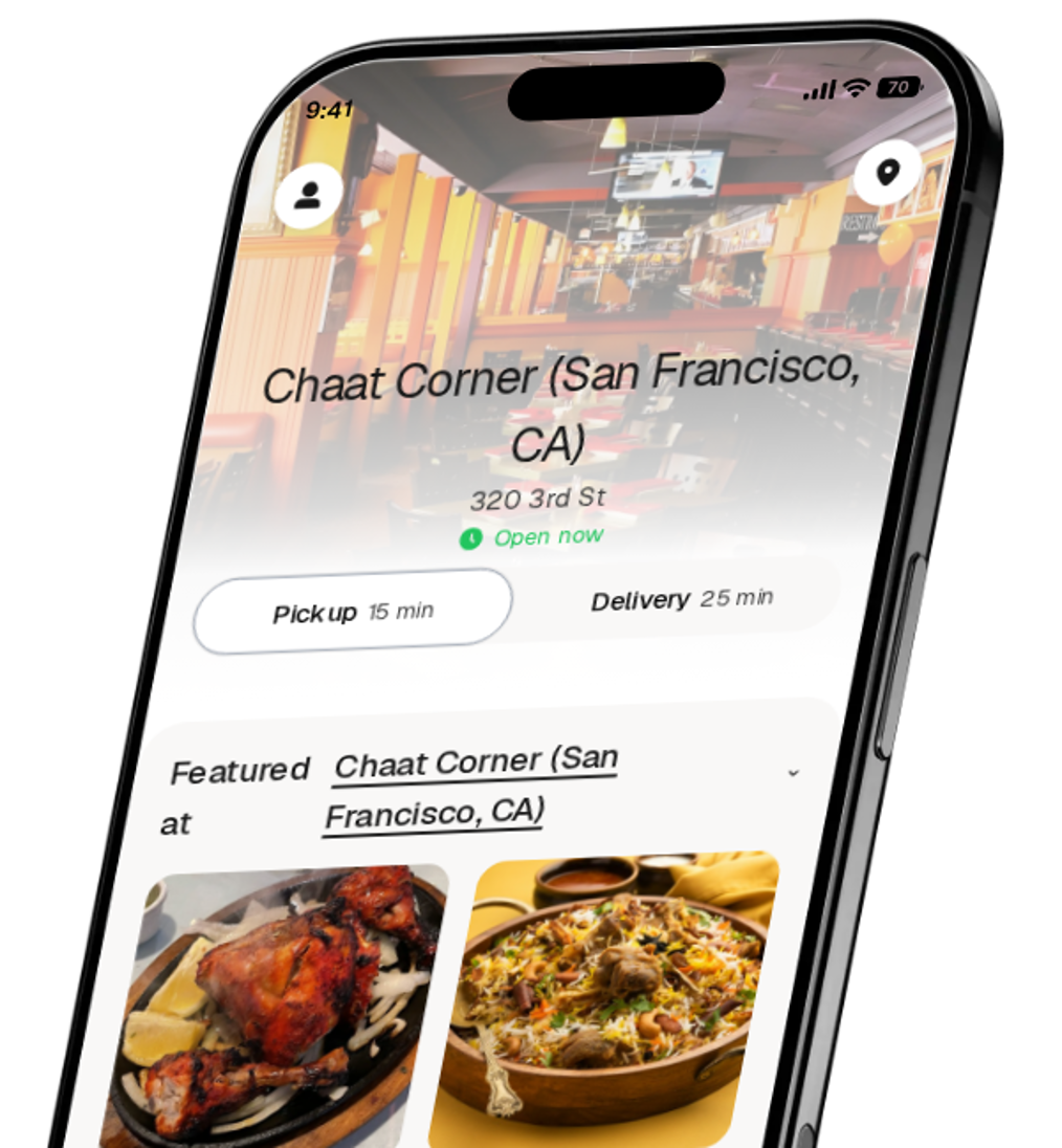 Chaat Corner (San Francisco, CA) app preview